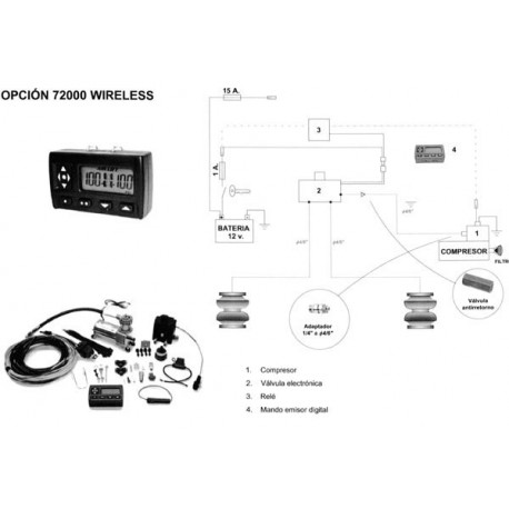 Kit Inal. Wireless - Mercedes 316